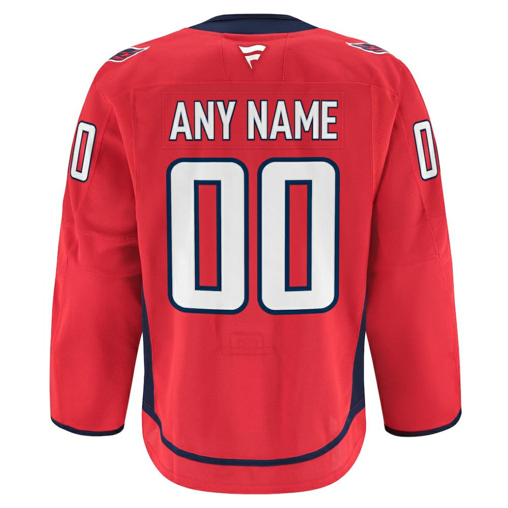 Washington Capitals Fanatics Home Authentic Pro Custom Jersey
