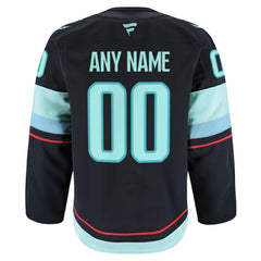 Seattle Kraken Fanatics Home Authentic Pro Custom Jersey