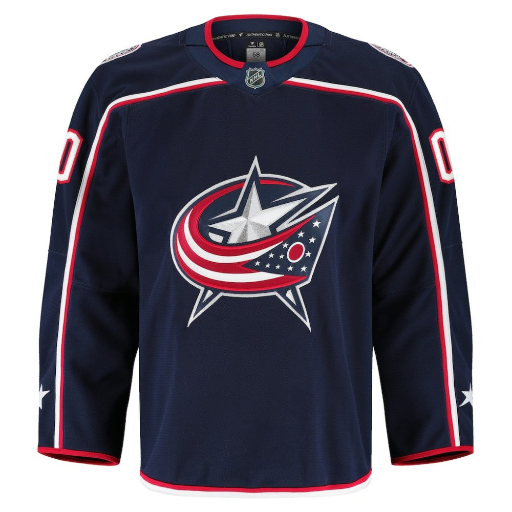 Columbus Blue Jackets Fanatics Home Authentic Pro Custom Jersey