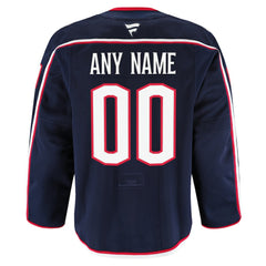 Columbus Blue Jackets Fanatics Home Authentic Pro Custom Jersey