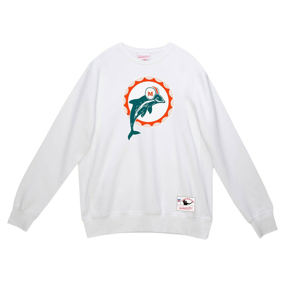 NFL Miami Dolphins Basic Fleece Pullover Sweatshirt