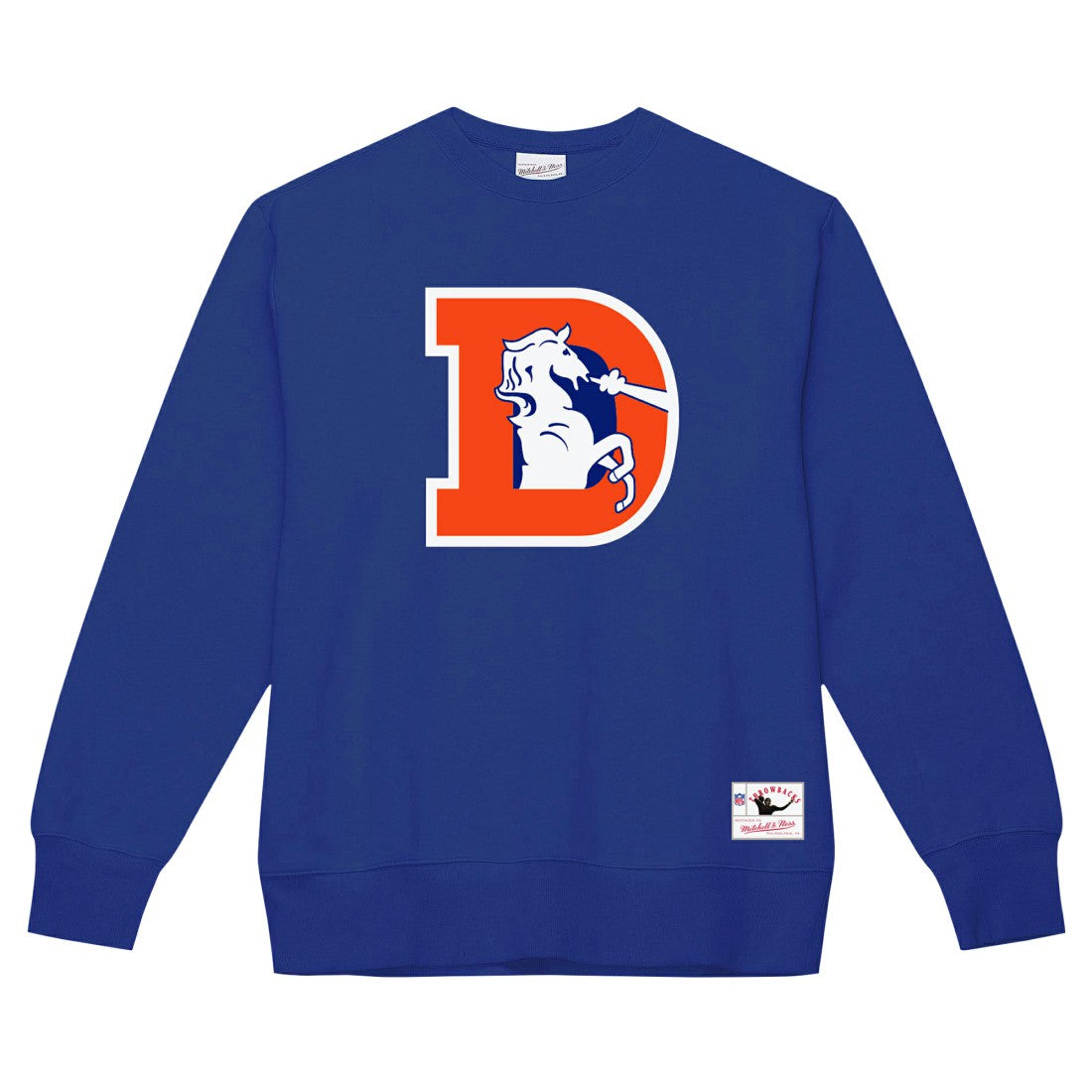 NFL Denver Broncos Basic Fleece Pullover Sweatshirt