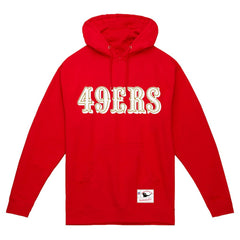 NFL San Francisco 49ers Team Wordmark Vintage Pullover Hoodie