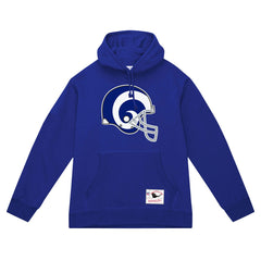 NFL Los Angeles Rams Helmet Logo Vintage Pullover Hoodie