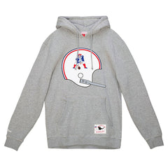 NFL New England Patriots Helmet Logo Vintage Pullover Hoodie