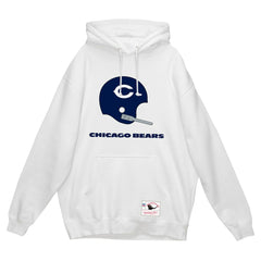 NFL Chicago Bears Helmet Logo Vintage Pullover Hoodie
