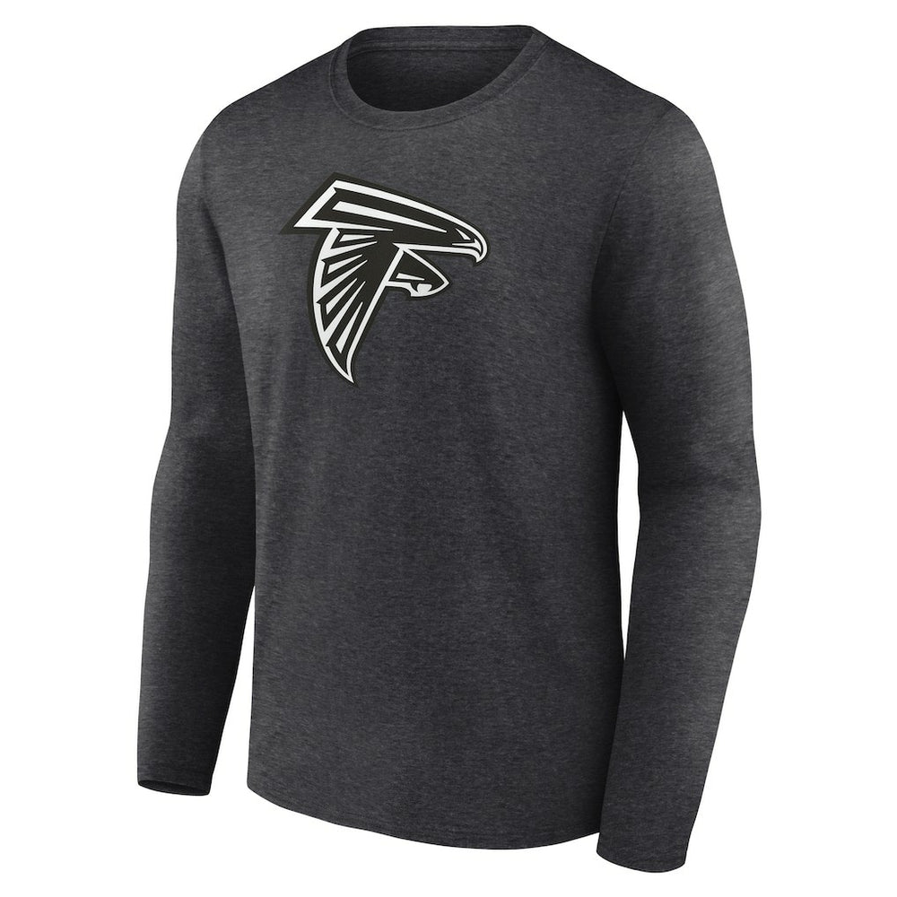 NFL Atlanta Falcons Personalized Name & Number Monochrome Long Sleeve T-Shirt