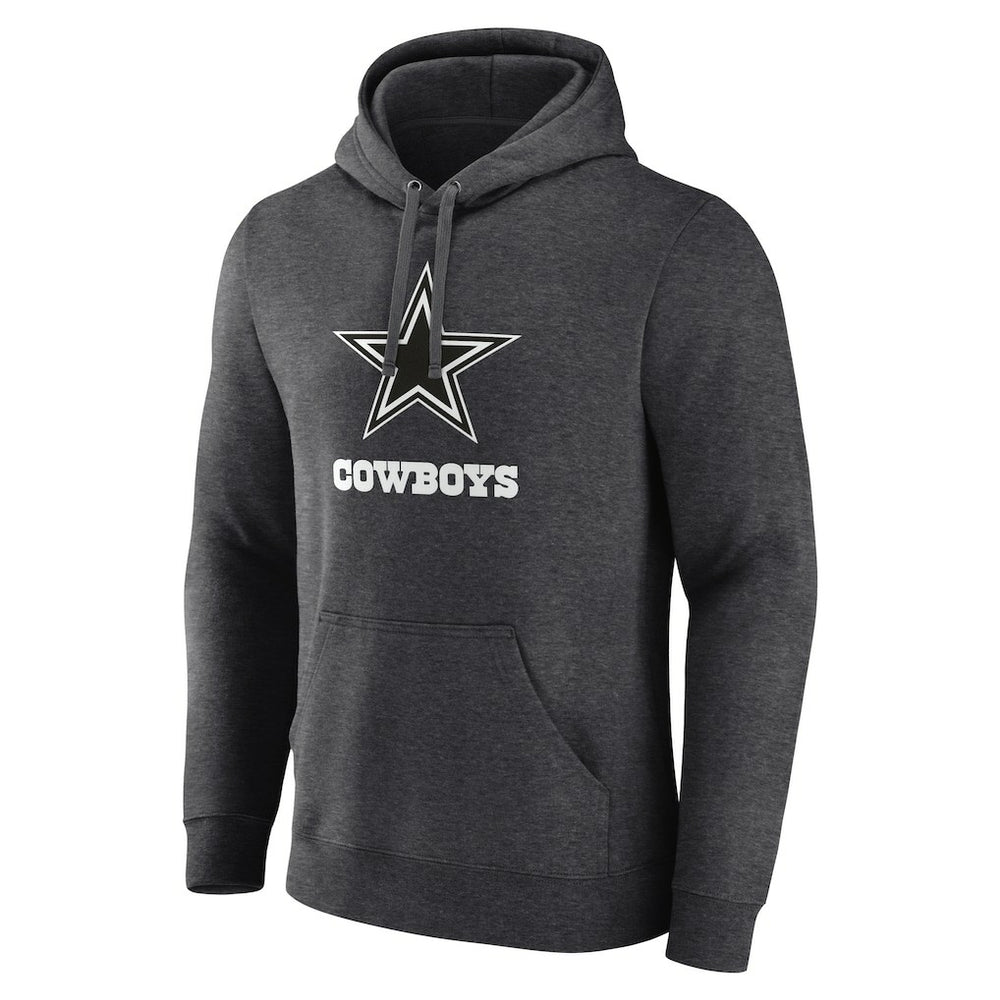 NFL Dallas Cowboys Personalized Name & Number Monochrome Pullover Hoodie