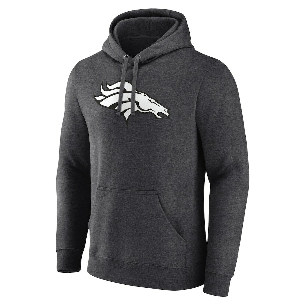 NFL Denver Broncos Personalized Name & Number Monochrome Pullover Hoodie