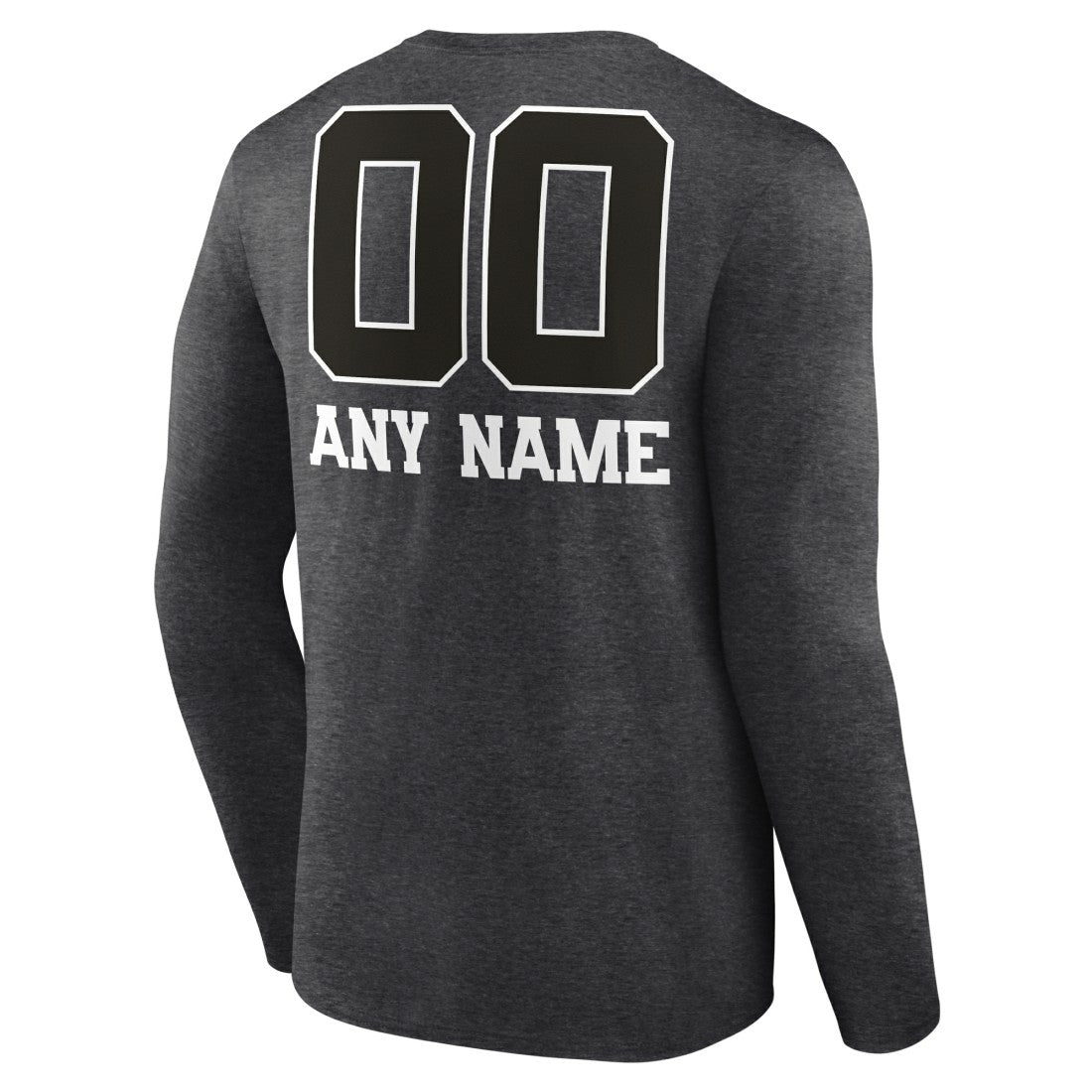 NFL Detroit Lions Personalized Name & Number Monochrome Long Sleeve T-Shirt