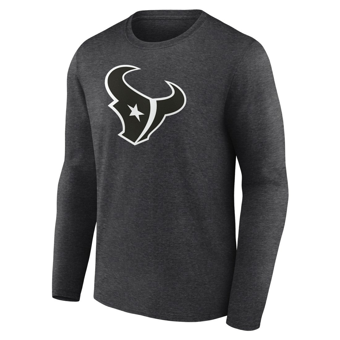 NFL Houston Texans Personalized Name & Number Monochrome Long Sleeve T-Shirt