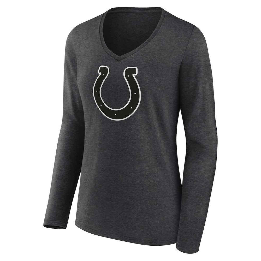 NFL Indianapolis Colts Women's Personalized Name & Number Monochrome V-neck T-Shirt