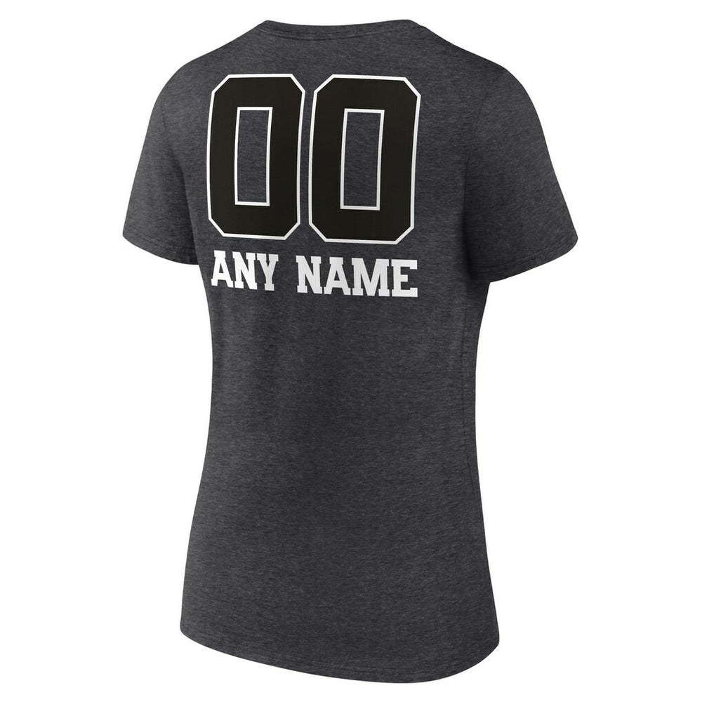 NFL Indianapolis Colts Women's Personalized Name & Number Monochrome V-Neck Long Sleeve T-Shirt