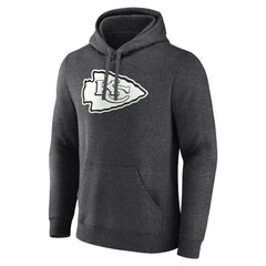 NFL Kansas City Chiefs Personalized Name & Number Monochrome Pullover Hoodie