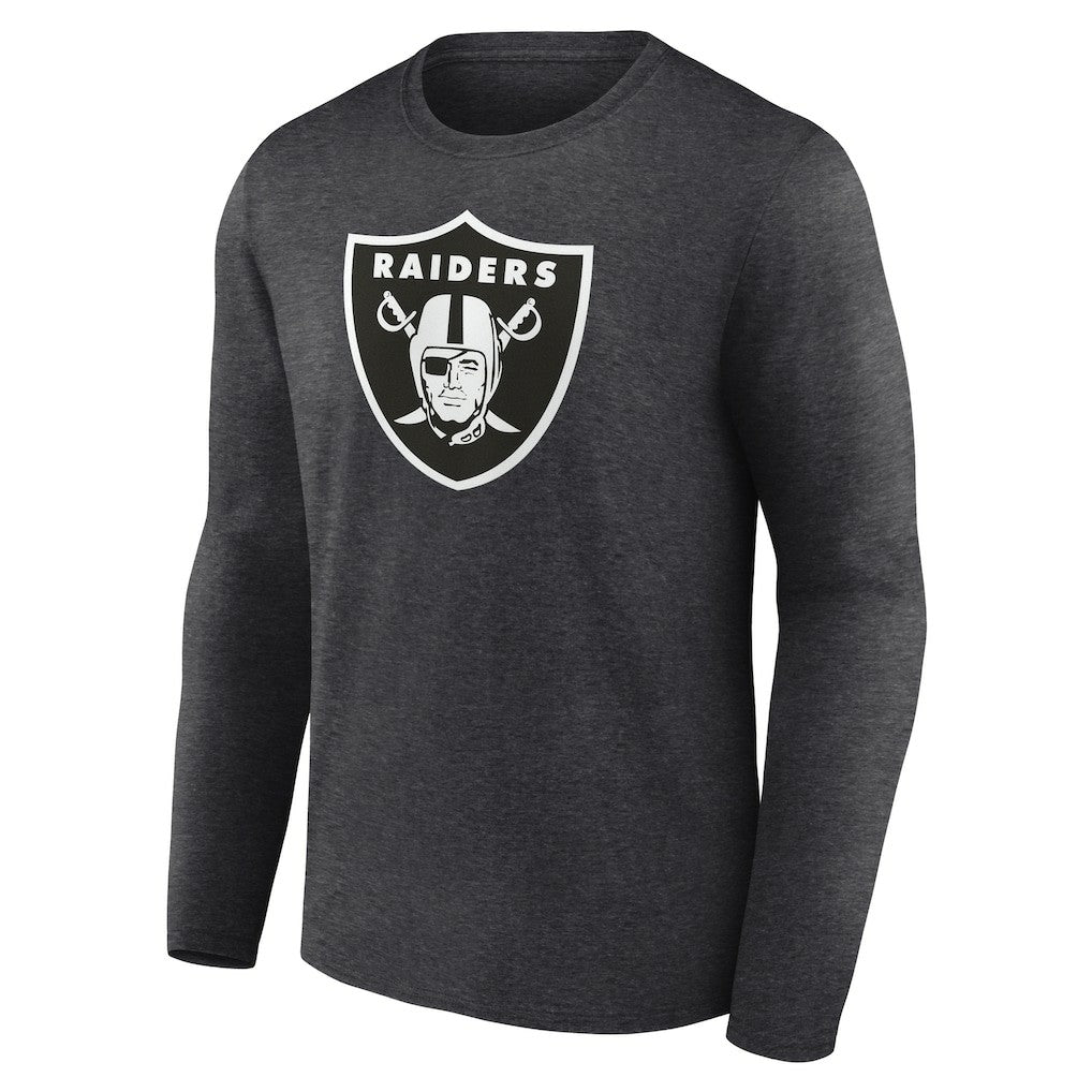NFL Las Vegas Raiders Personalized Name & Number Monochrome Long Sleeve T-Shirt