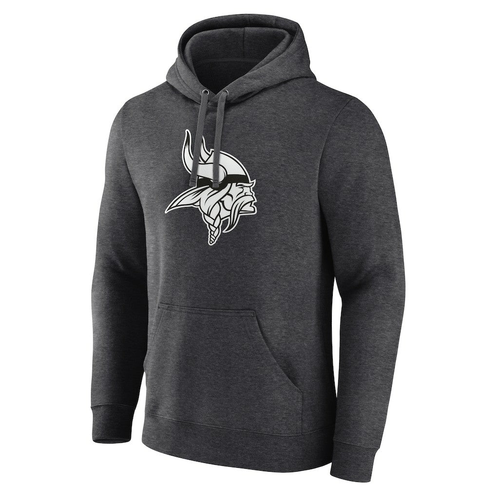 NFL Minnesota Vikings Personalized Name & Number Monochrome Pullover Hoodie