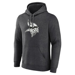 NFL Minnesota Vikings Personalized Name & Number Monochrome Pullover Hoodie