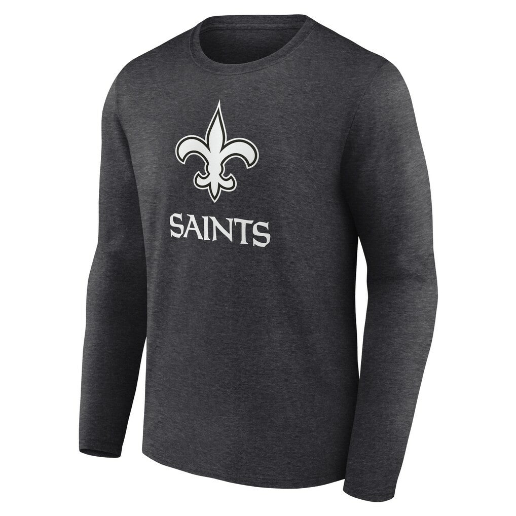 NFL New Orleans Saints Personalized Name & Number Monochrome Long Sleeve T-Shirt