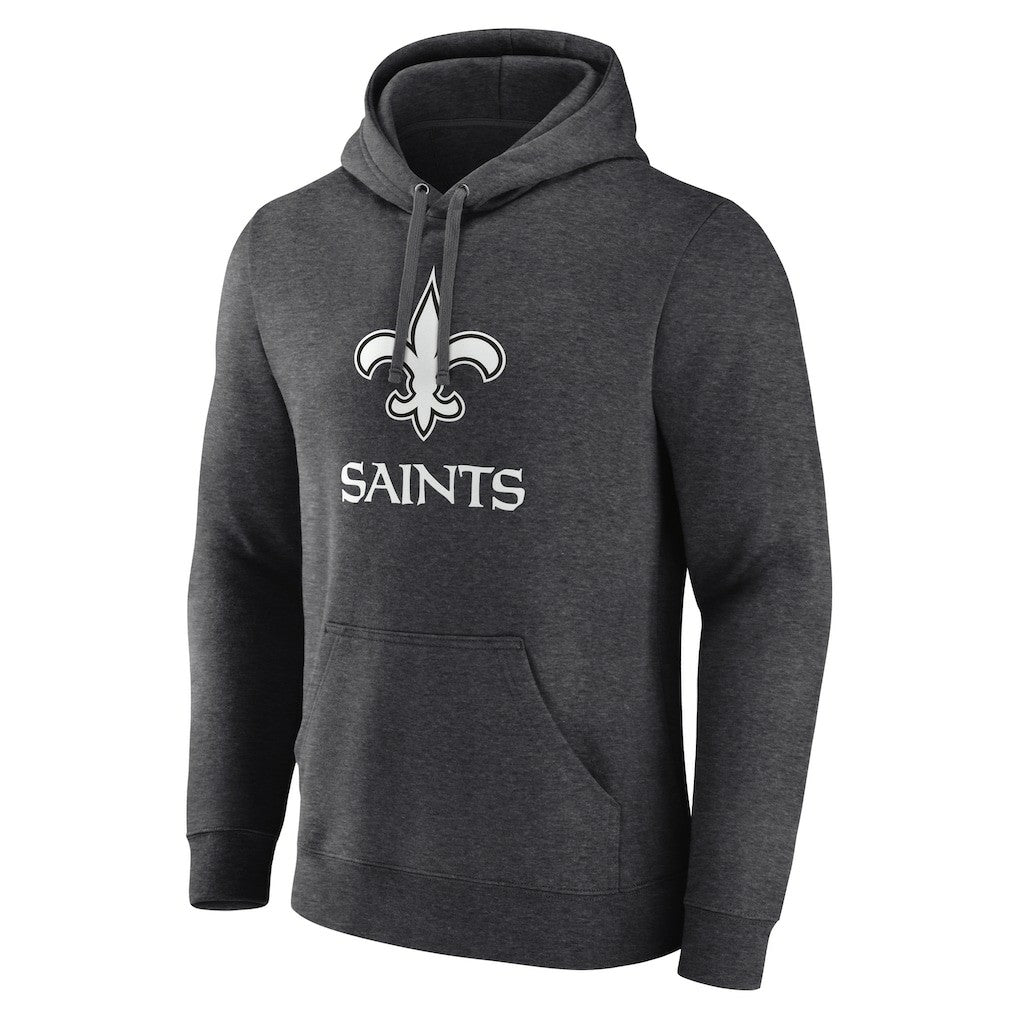 NFL New Orleans Saints Personalized Name & Number Monochrome Pullover Hoodie