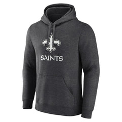NFL New Orleans Saints Personalized Name & Number Monochrome Pullover Hoodie