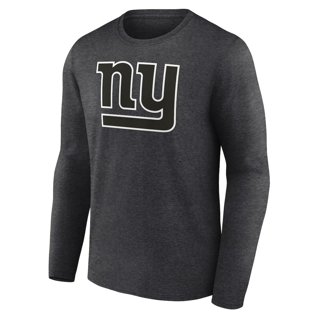 NFL New York Giants Personalized Name & Number Monochrome Long Sleeve T-Shirt