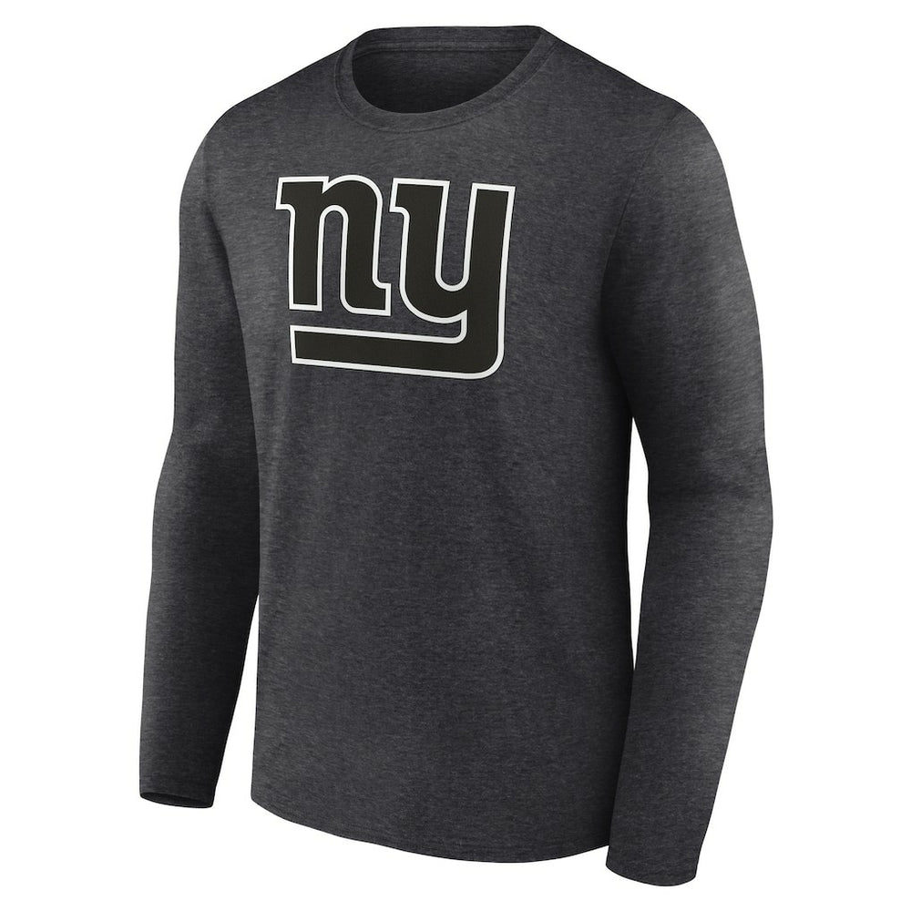 NFL New York Giants Personalized Name & Number Monochrome Long Sleeve T-Shirt