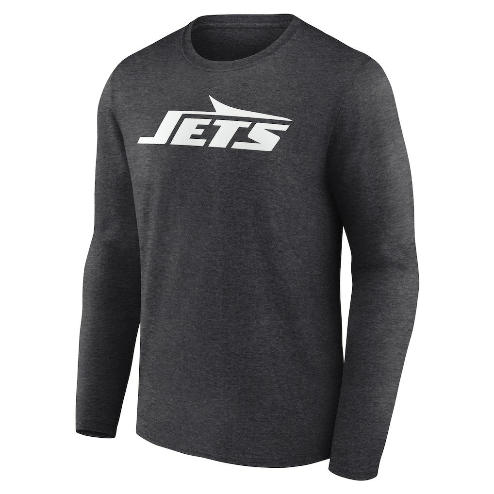 NFL New York Jets Personalized Name & Number Monochrome Long Sleeve T-Shirt