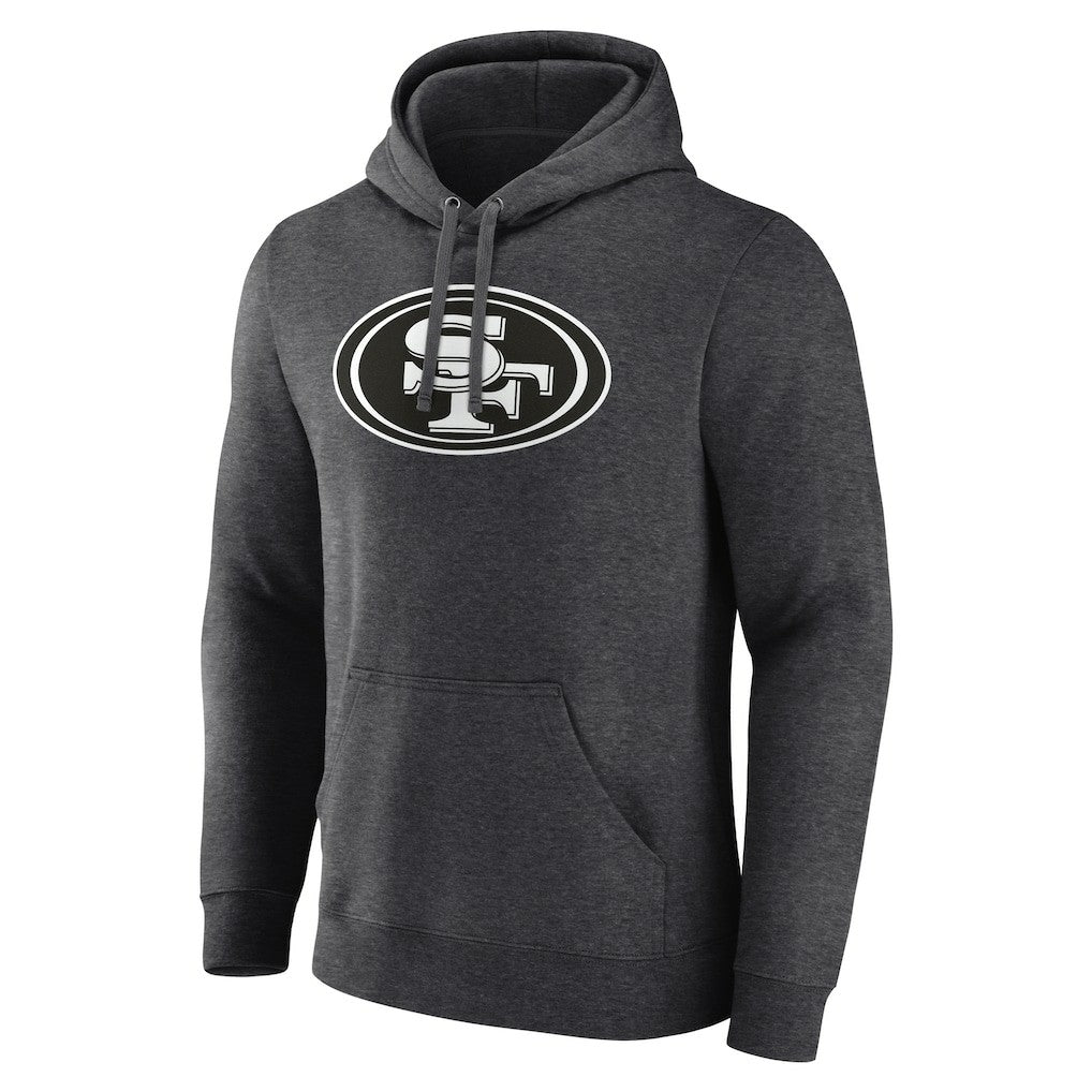 NFL San Francisco 49ers Personalized Name & Number Monochrome Pullover Hoodie