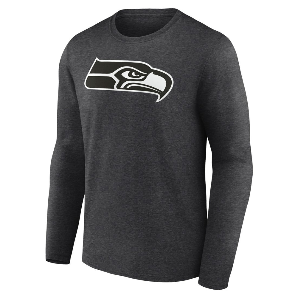 NFL Seattle Seahawks Personalized Name & Number Monochrome Long Sleeve T-Shirt