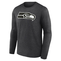 NFL Seattle Seahawks Personalized Name & Number Monochrome Long Sleeve T-Shirt