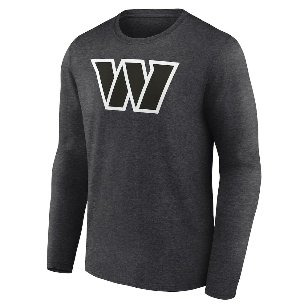 NFL Washington Commanders Personalized Name & Number Monochrome Long Sleeve T-Shirt