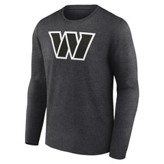 NFL Washington Commanders Personalized Name & Number Monochrome Long Sleeve T-Shirt