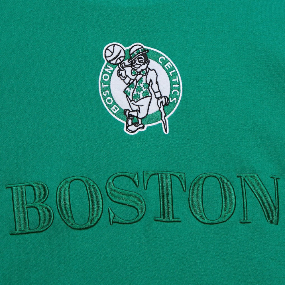 Boston Celtics Hardwood Classics Team OG 3.0 Pullover Hoodie - Kelly Green | Mitchell & Ness outlet