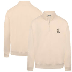 Los Angeles Angels Levelwear Murray Quarter-Zip Sweatshirt - Khaki