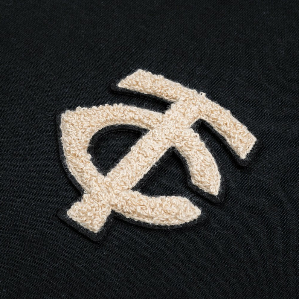 Minnesota Twins Levelwear Murray Quarter-Zip Sweatshirt - Black