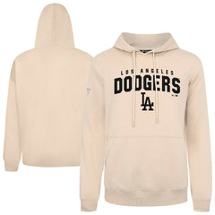 Los Angeles Dodgers Levelwear Podium Team Arch Pullover Hoodie - Khaki