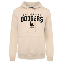 Los Angeles Dodgers Levelwear Podium Team Arch Pullover Hoodie - Khaki