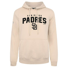 San Diego Padres Levelwear Podium Team Arch Pullover Hoodie - Khaki