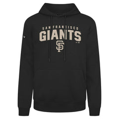San Francisco Giants Levelwear Podium Team Arch Pullover Hoodie - Black