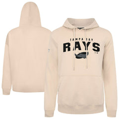 Tampa Bay Rays Levelwear Podium Team Arch Pullover Hoodie - Khaki