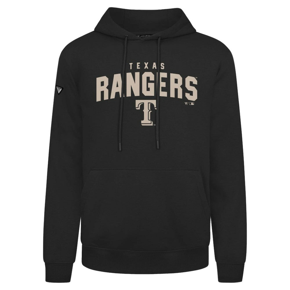 Texas Rangers Levelwear Podium Team Arch Pullover Hoodie - Black