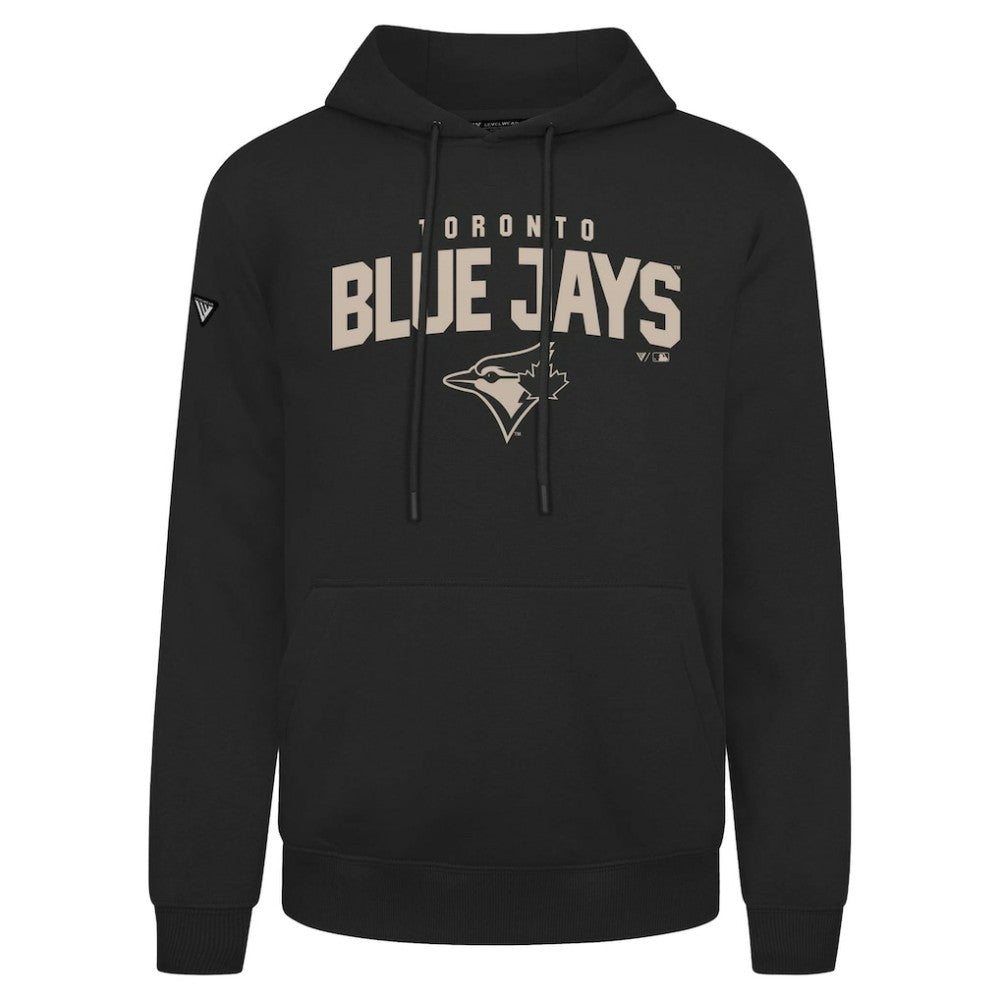 Toronto Blue Jays Levelwear Podium Team Arch Pullover Hoodie - Black
