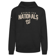 Washington Nationals Levelwear Podium Team Arch Pullover Hoodie - Black