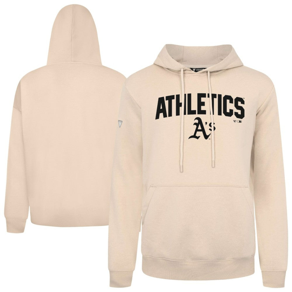 Athletics Levelwear Podium Team Arch Pullover Hoodie - Khaki