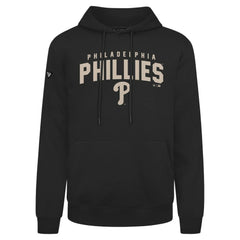 Philadelphia Phillies Levelwear Podium Team Arch Pullover Hoodie - Black