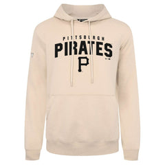 Pittsburgh Pirates Levelwear Podium Team Arch Pullover Hoodie - Khaki