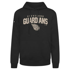 Cleveland Guardians Levelwear Podium Team Arch Pullover Hoodie - Black