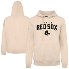 Boston Red Sox Levelwear Podium Team Arch Pullover Hoodie - Khaki