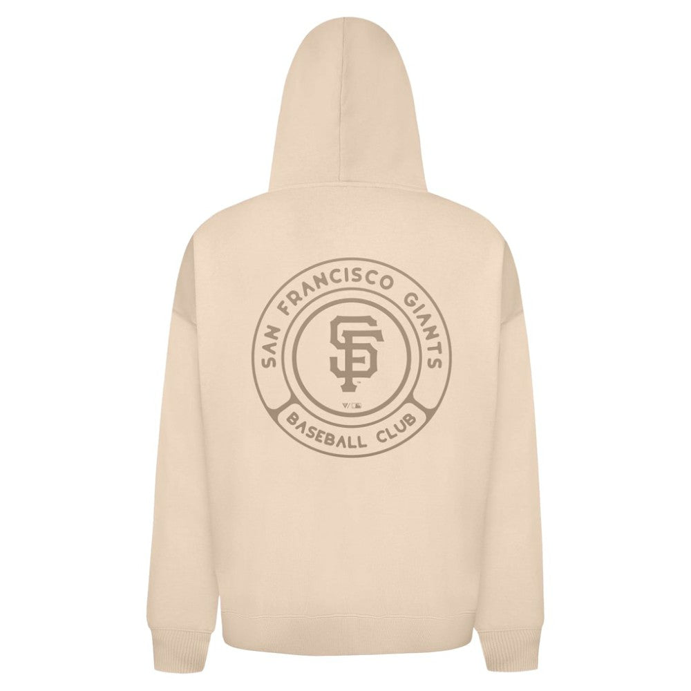 San Francisco Giants Levelwear Uphill Oversized Full-Zip Hoodie - Khaki