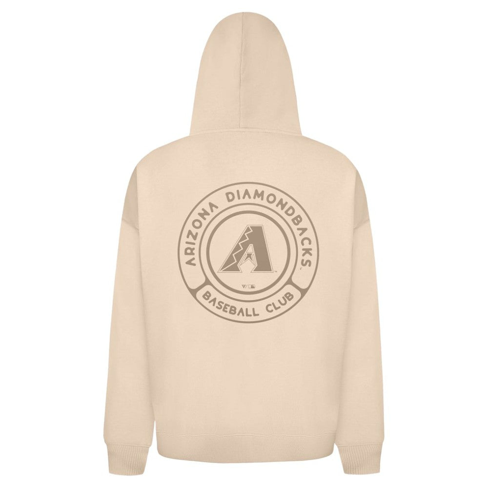 Arizona Diamondbacks Levelwear Uphill Oversized Full-Zip Hoodie - Khaki